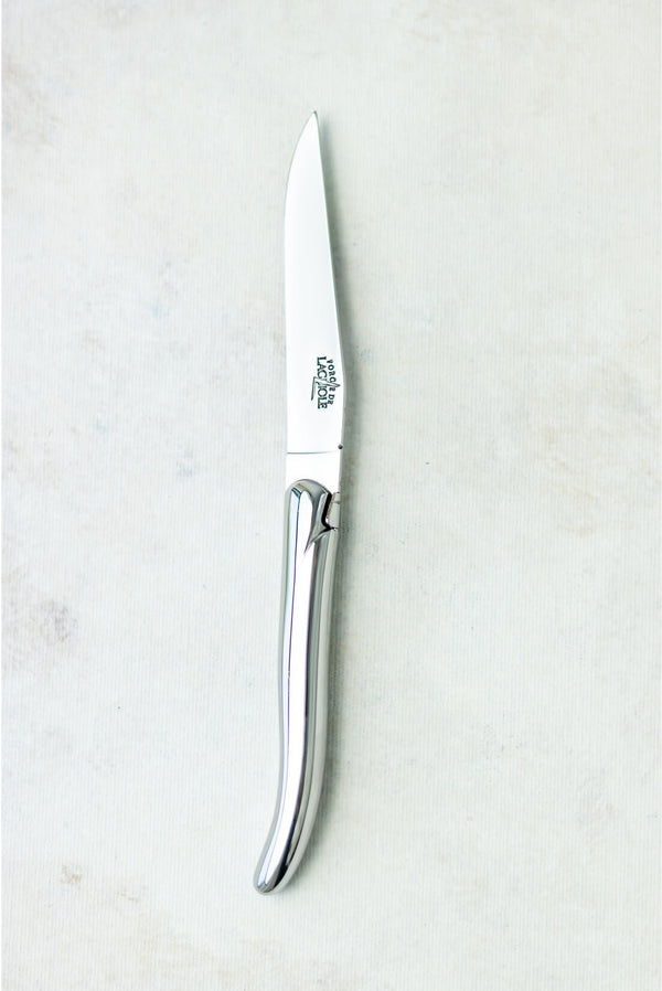 Set with Forge De Laguiole knives designed by Philippe Starck