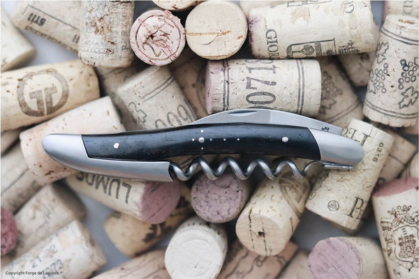 Forge De Laguiole Sommelier Ebony Satin finish