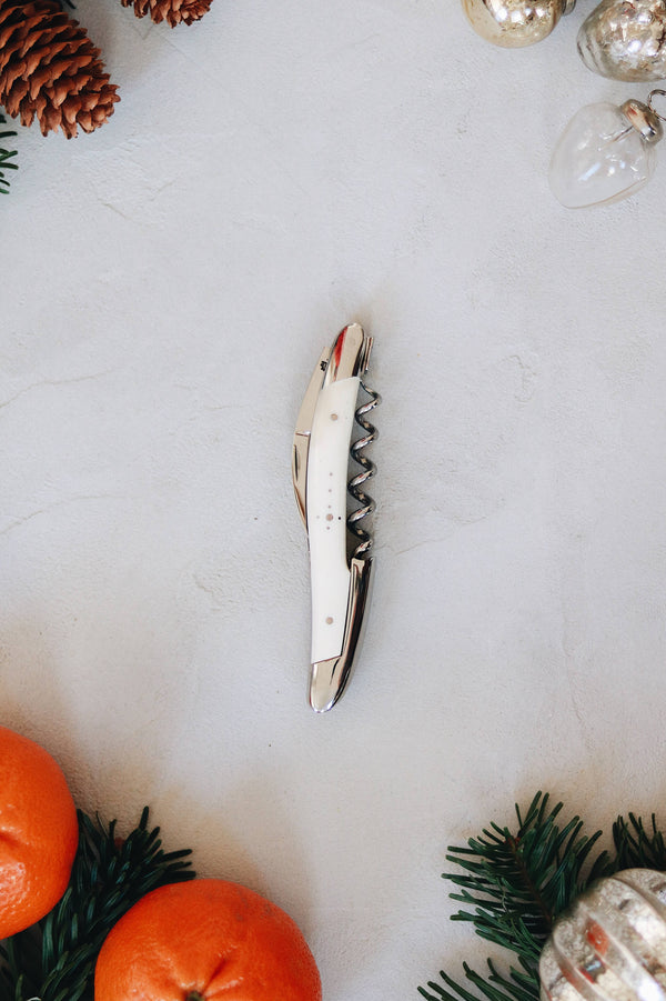 Forge De Laguiole Sommelier Bone Corkscrew with High polish finish