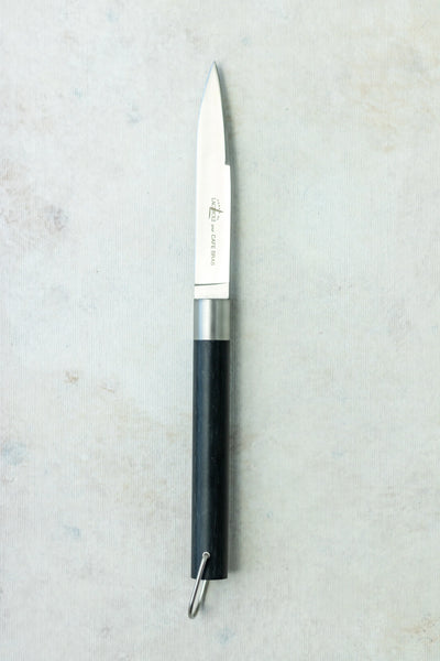 Café Bras » steak knife designed by Michel Bras, black composite