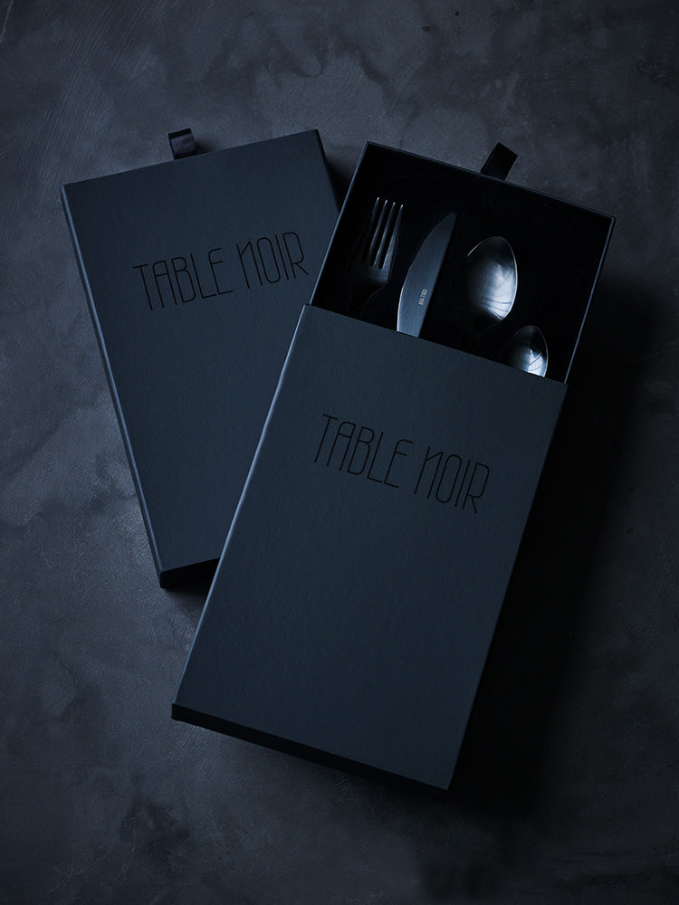 Table Noir -  Cutlery 108 - NOIR