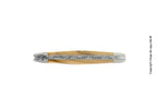 Forge De Laguiole, Pocket knife, 11 cm, olivewood handle, matt finish