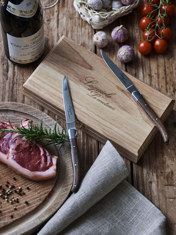 Laguiole Le Couteau Knives - WALNUT
