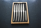 Laguiole En Aubrac Polished Stainless Steel Steak Knives