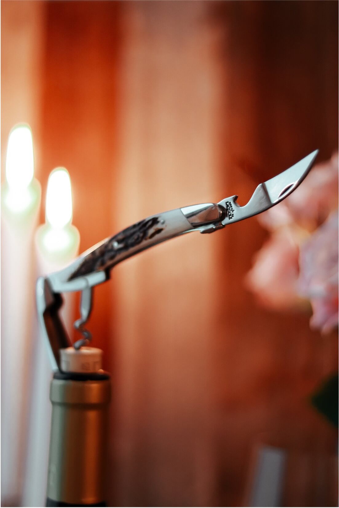 Forge De Laguiole Sommelier Deer Antlers High polish finish
