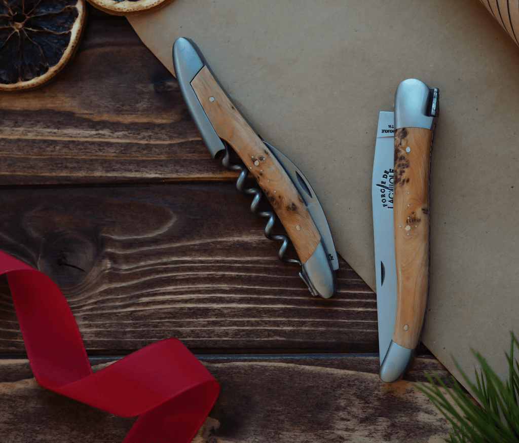 Giftset - Juniper - Sommelier wineopener and pocketknife