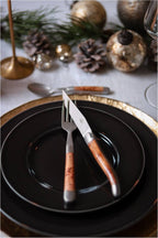 Forge De Laguiole Juniper handle - Satin Matte Stainless Steel Blade
