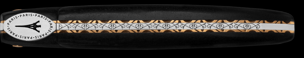 Laguiole En Aubrac - ORIGINE TOUR EIFFEL - Lommekniv med ibenholt håndtag