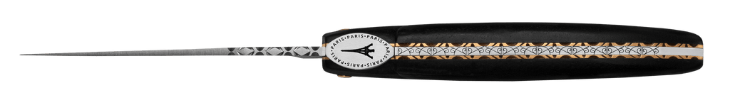 Laguiole En Aubrac - ORIGINE TOUR EIFFEL - Lommekniv med ibenholt håndtag