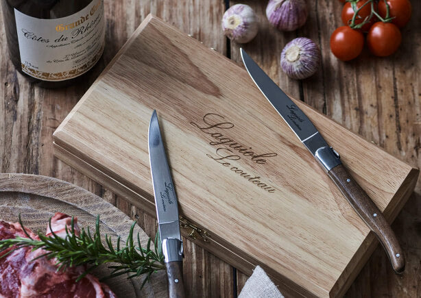 Laguiole Le Couteau Knives - WALNUT