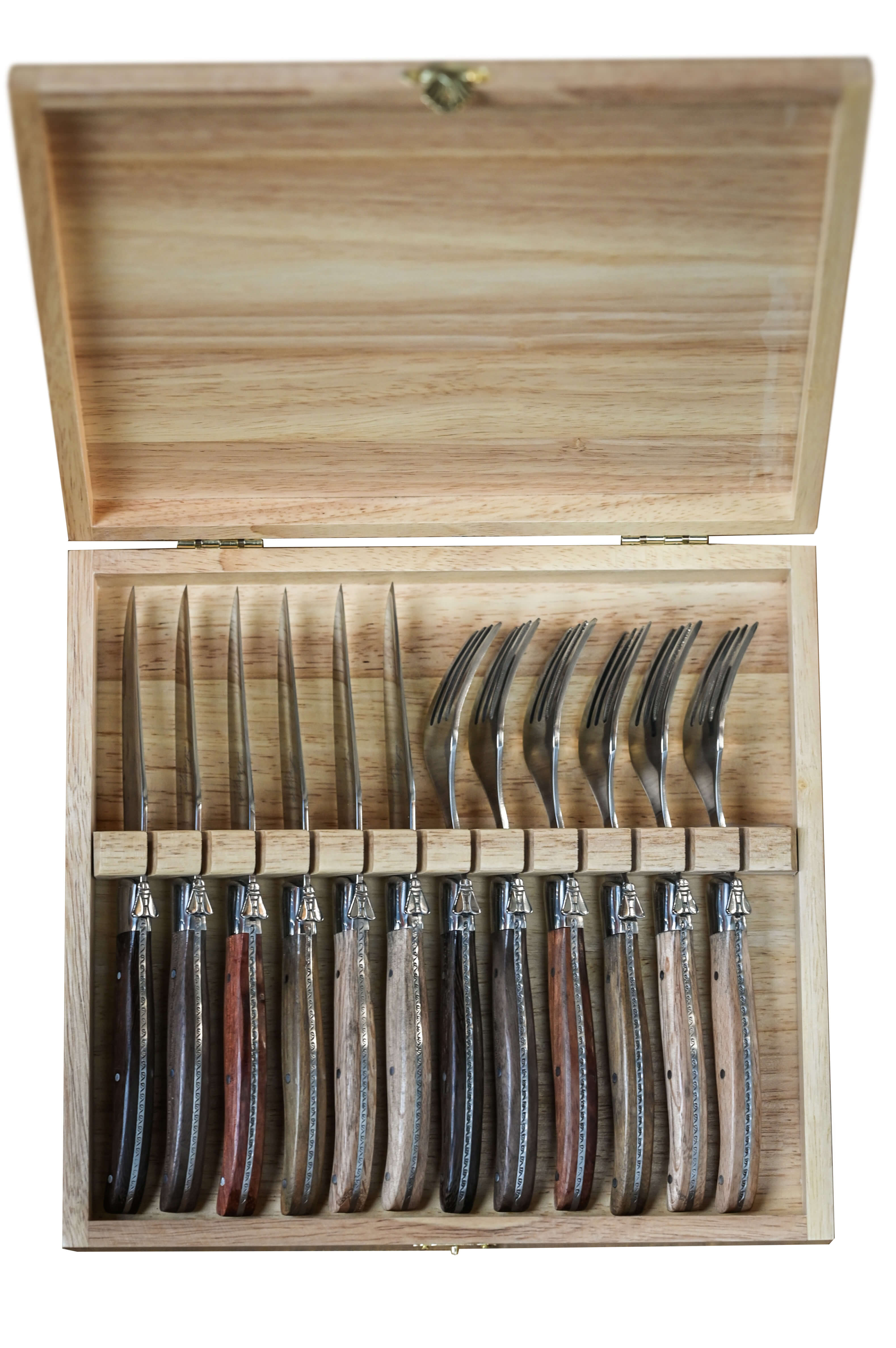 Laguiole Le couteau - 6 knives and forks