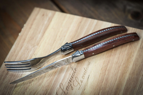 Laguiole Le couteau - 6 knives and forks