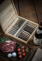 Laguiole Le couteau - 6 knives and forks