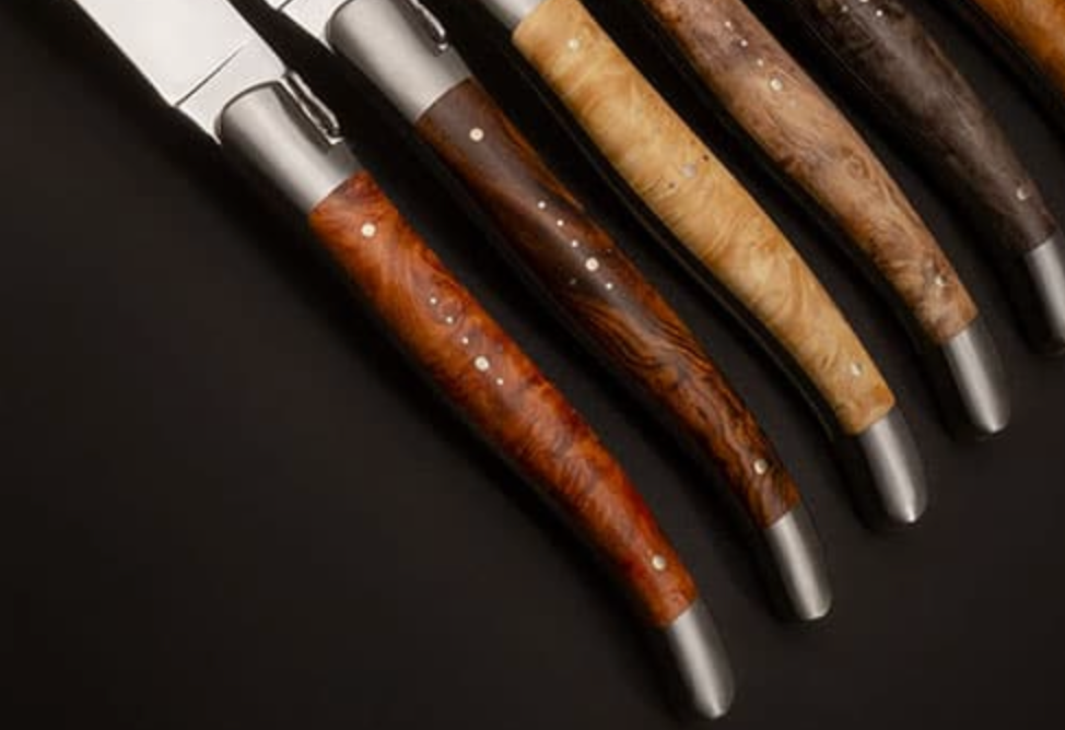 MIXED SET OF 6 | AMBOYNA | IRON WOOD | MAPLE | CHESTNUT | POPLAR | TEAK