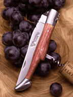 Laguiole En Aubrac – Pocket Knife with Corkscrew – Barrel Oak Handle