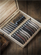 Laguiole Le couteau - 6 knives and forks