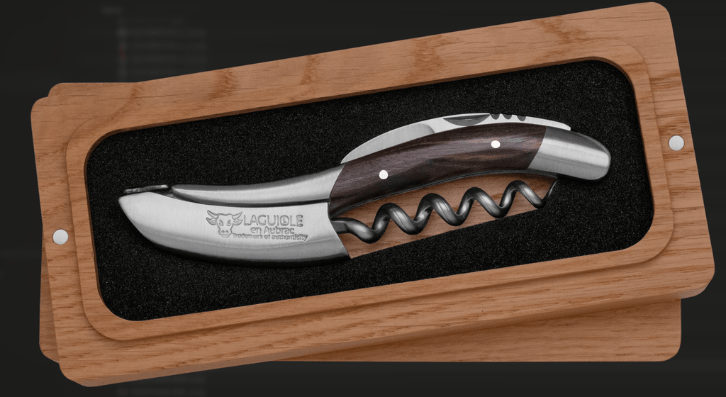 Classic Laguiole Sommelier – Macassar Ebony – Matte Finish