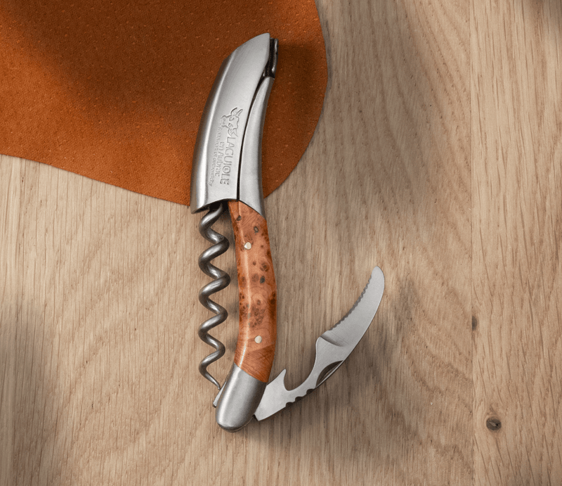 Classic Laguiole Sommelier – Juniper Wood – Matte Finish