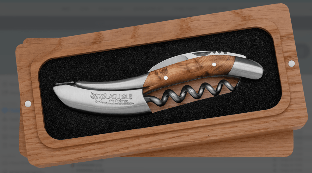 Classic Laguiole Sommelier – Juniper Wood – Matte Finish