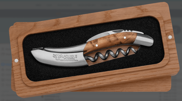 Classic Laguiole Sommelier – Juniper Wood – Matte Finish