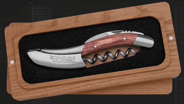 Classic Laguiole Sommelier – Oak Barrel – Matte Finish
