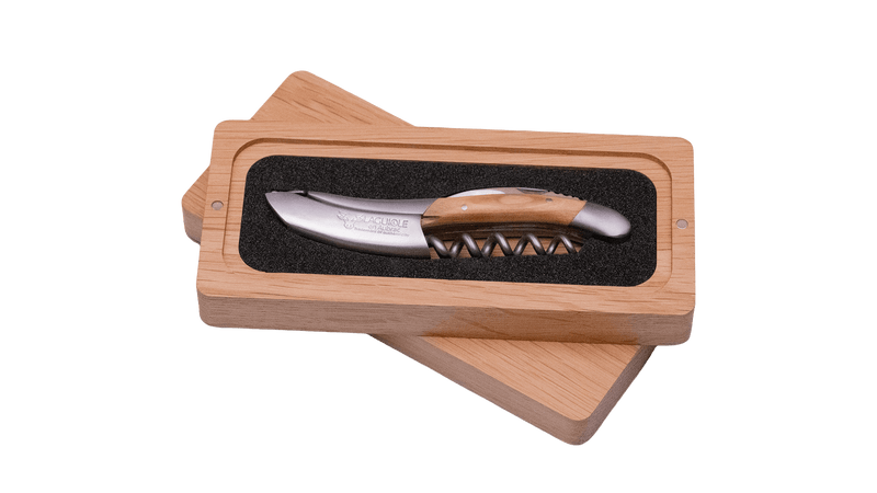 Classic Laguiole Sommelier – Olive Wood – Matte Finish