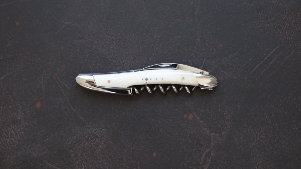 Forge De Laguiole Sommelier Bone Corkscrew with High polish finish