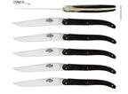 Sæt med Forge De Laguiole knive designet af Philippe Starck