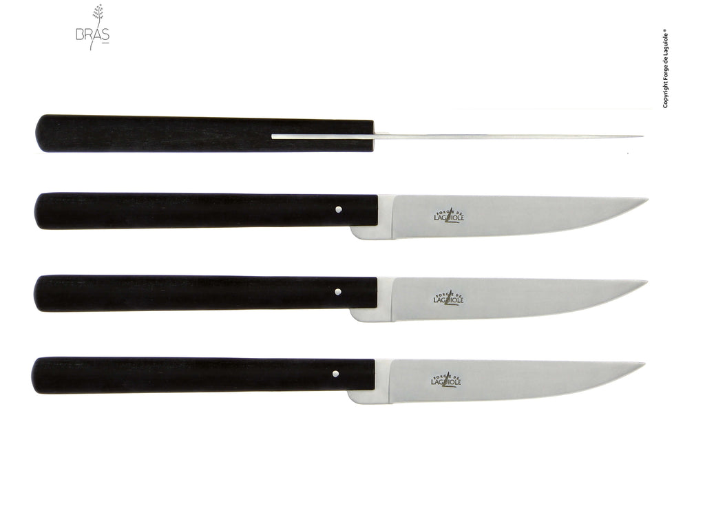 Forge De Laguiole Set of steak knives - Design by Michel and Sebastian Bras.