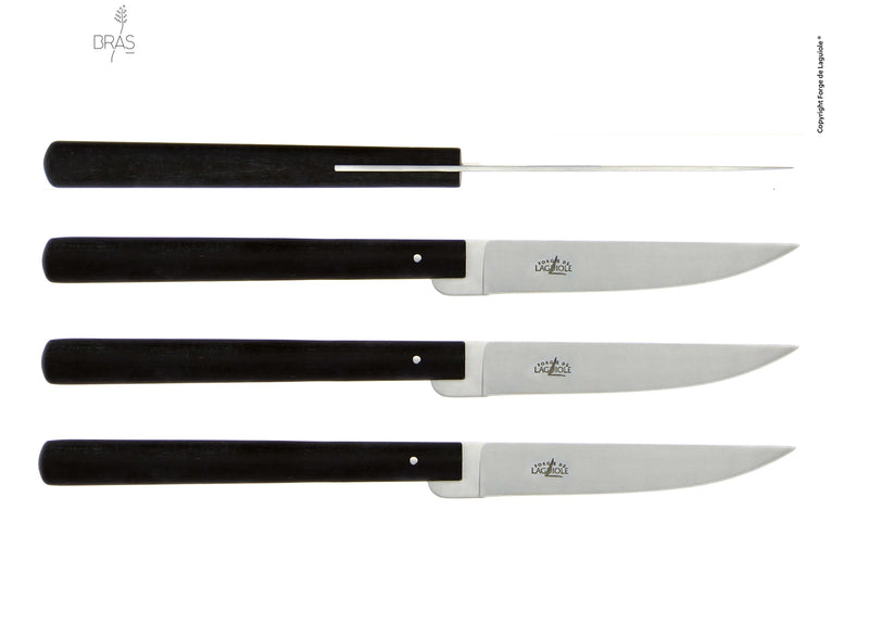 Forge De Laguiole steakknivsæt - Design af Michel og Sebastian Bras.