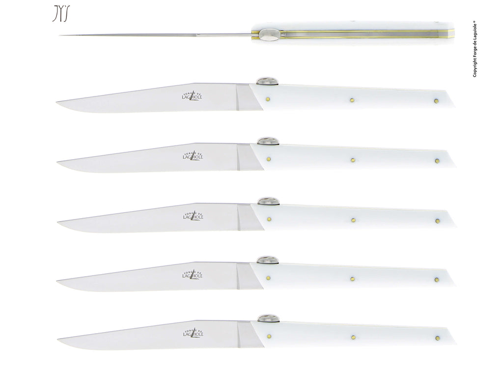 Forge De Laguiole TABLE KNIVES OLIVIER GAGNERE