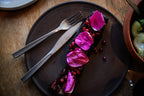 Table Noir - Barr Cutlery with Stonewashed Finish