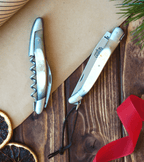 Gavesæt - Aubrac Kohorn - Sommelierkniv og Foldekniv - Forge De Laguiole