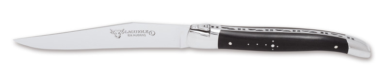 Laguiole En Aubrac Ebony Wood Steak Knives