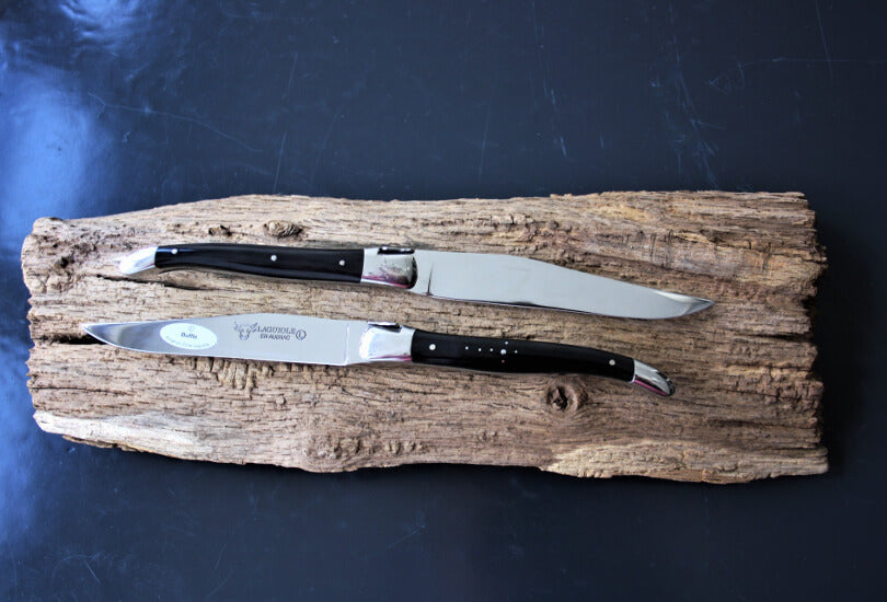 'LAGUIOLE EN AUBRAC' STEAK KNIVES - BUFFALO HORN