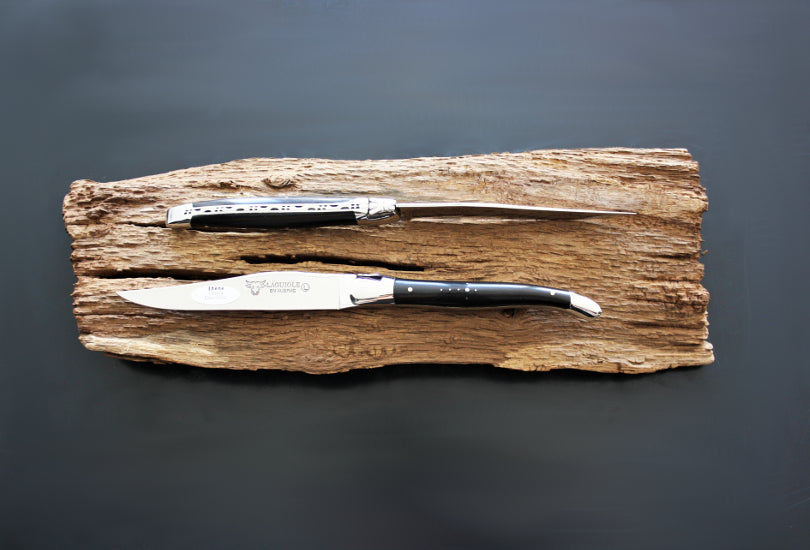 Laguiole En Aubrac Ebony Wood Steak Knives