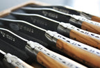 Laguiole En Aubrac Olive Wood Steak Knives